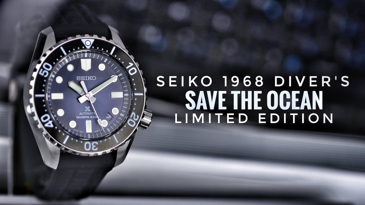 Seiko Diver's 1968 Save The Ocean - YouTube