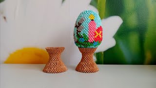 Подставочка Для Яйца. Модульное Оригами (Мастер-Класс)