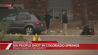 6 shot Saturday night in Colorado Springs