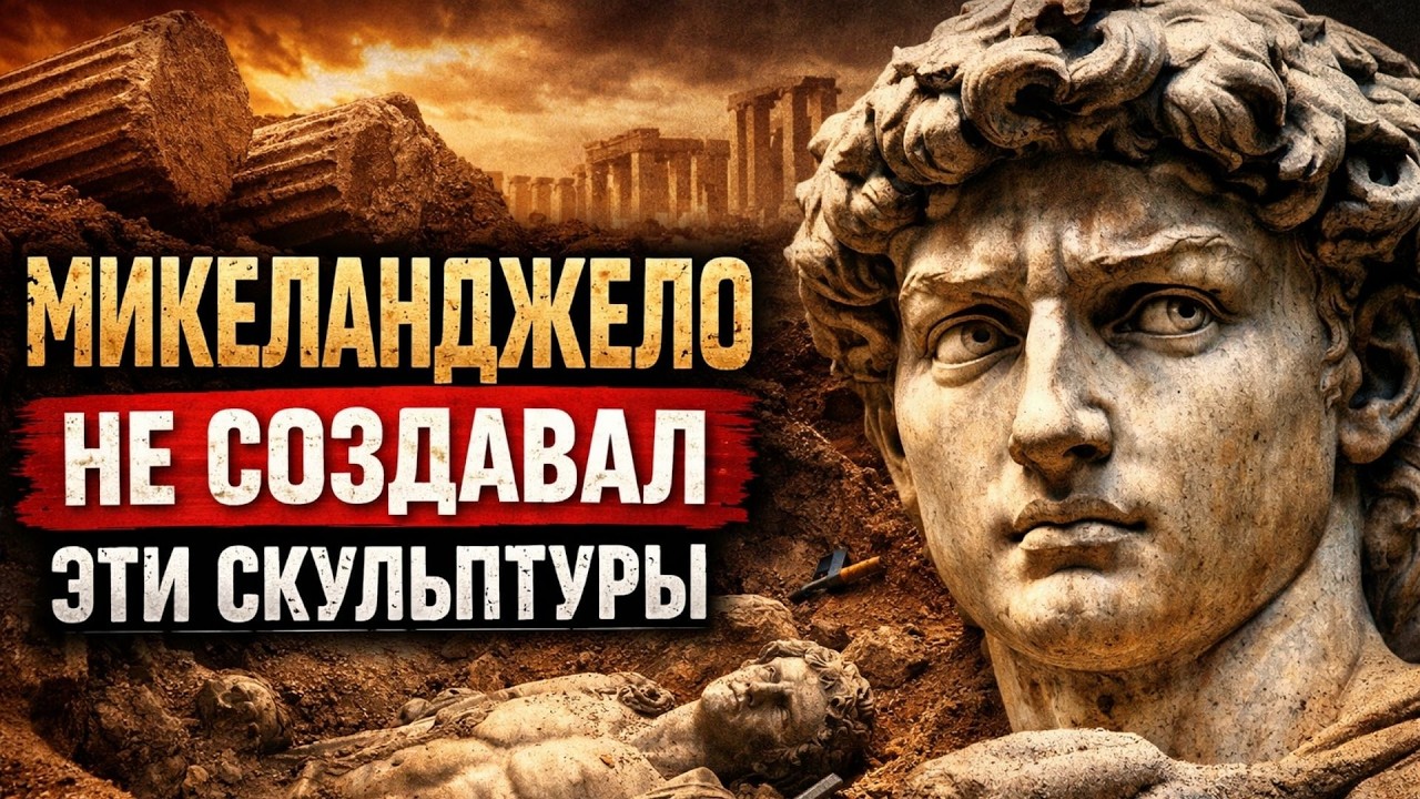 МИКЕЛАНДЖЕЛО НЕ СОЗДАВАЛ ЭТИ СКУЛЬПТУРЫ? Цивилизация которая построила Античный Мир!