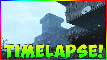 Fallout 4 - Spectacle Island Base Building Timelapse (Building With Mods)