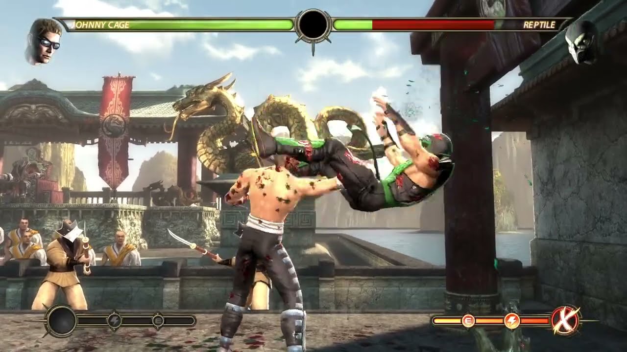 Johnny Cage had a Broken X-Ray into Combos
