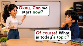 👉Real - Life English Conversation Practice | Simple Present Tense Speaking Practice