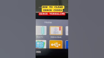 HOW TO CLEAR ERROR CODES ON CEROX VERSALINK COPIER #xerox #xeroxmachine #xpertpro #errorcodes #howto