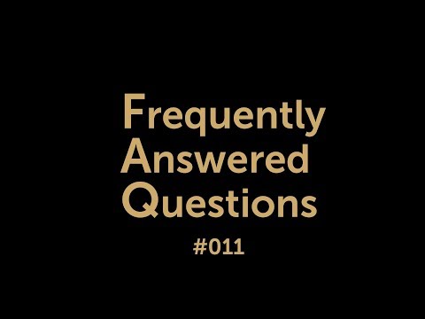 FAQ #11: Lieblingsallesmögliche