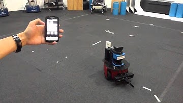 Android controller for pioneer robot
