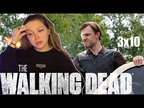 He's CRAZY! My First Time Watching The Walking Dead [3x10] (Show Reaction&Commentary)