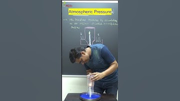 Atmospheric Pressure | Experiment | Demonstration | simple science experiments | Hindi |