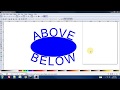 Text on an ellipse In Inkscape