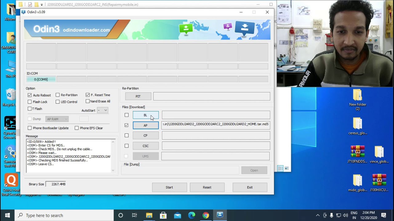 HOW TO FLASH SAMSUNG MOBILE WITH ODIN TOOL