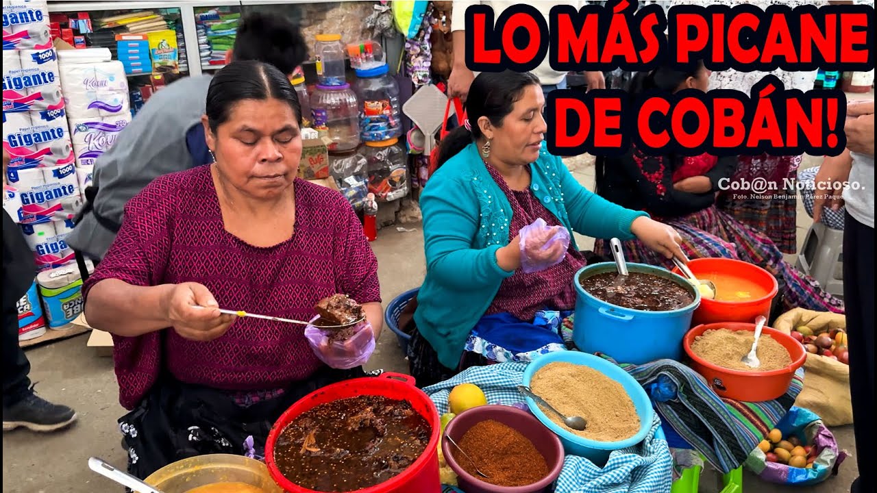 Las señoras de Chamil y sus ricos antojos.