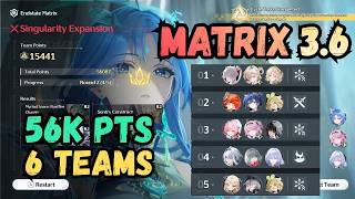 Endstate Matrix 3.6 - F2P Account, 56K Points, 6 Teams | Wuthering Waves