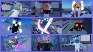 ALL JUMPSCARES in "Impossible Lab" by @abbocore6353  ​