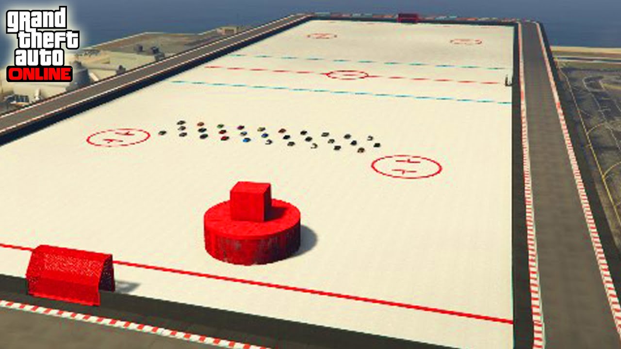 INCREIBLE!! AIR HOCKEY!! GTA V ONLINE YouTube