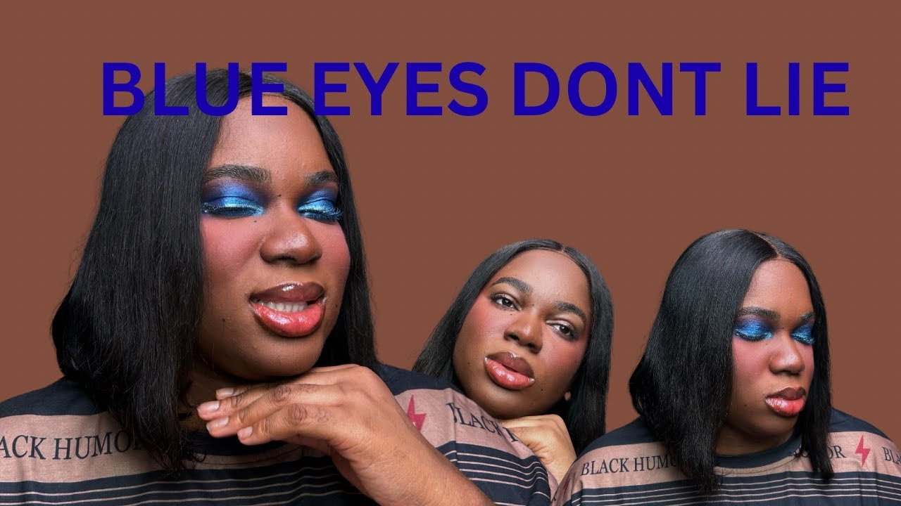 A FULL BLUE EYESHADOW TRANSFORMATION YOU HAVE TO SEE💙🦋