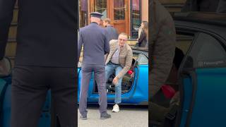 Rich father & son getting out their New Alpine A110R in Monaco #billionaire #luxury #lifestyle #fyp