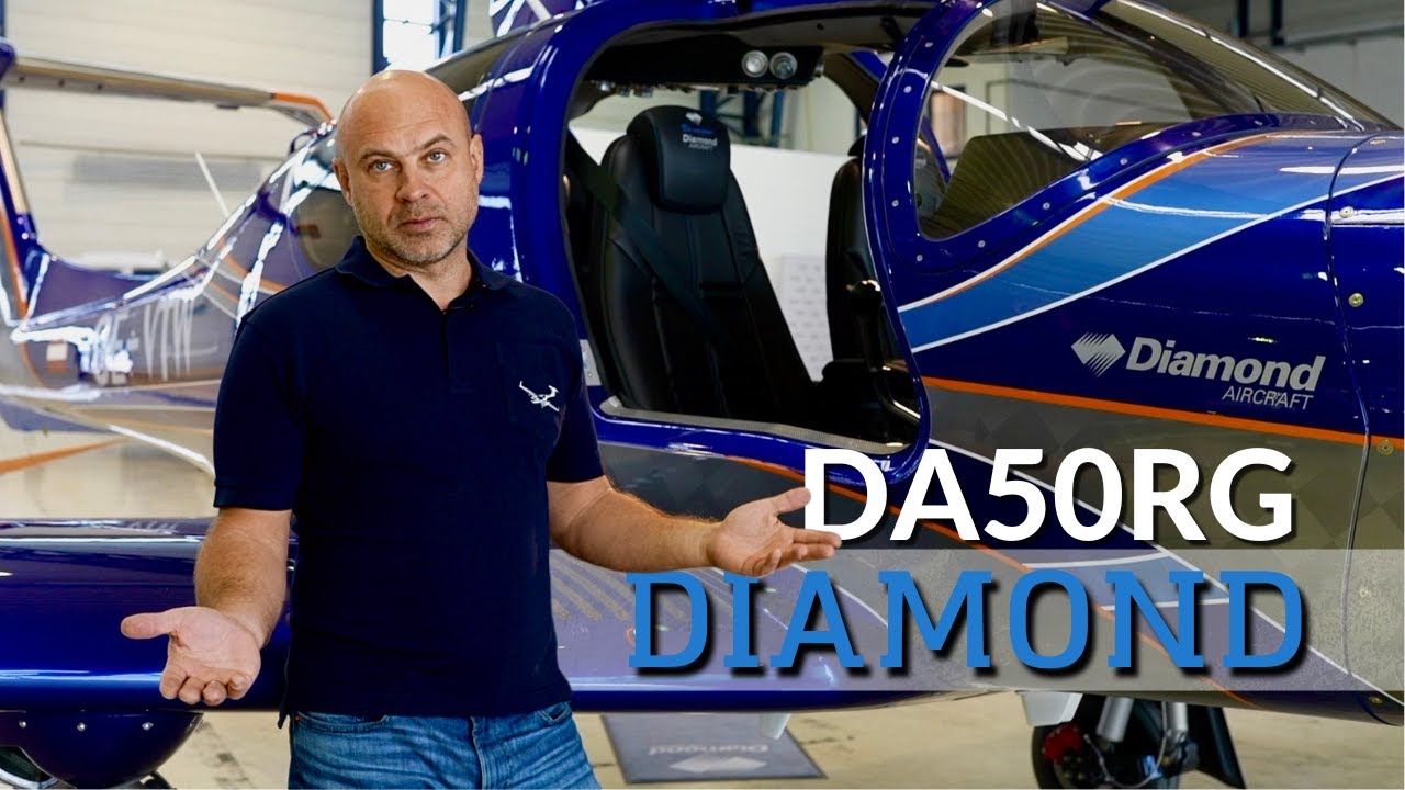 Шеф-пилот Diamond Aircraft: детальный обзор Diamond DA-50RG на земле и в воздухе!