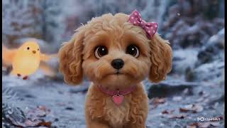 The First Snowflake Disappeared! ❄️ Lana's Magical Winter Adventure | Heartwarming 3D Animated Story