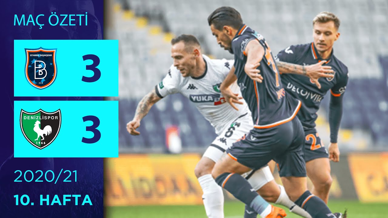 ÖZET: M. Başakşehir 3-3 Y. Denizlispor | 10. Hafta - 2020/21