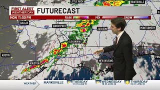 Jake's First Alert Forecast: Storm Threat Increasing Later This Evening