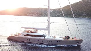 S/Y ALL ABOUT U2 | 49.99m ADA Yacht Works large volume sailing yacht for sale - World Cruiser Tour screenshot 1