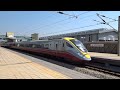 KTMB ETS Class 93/2 passing Bukit Tengah station