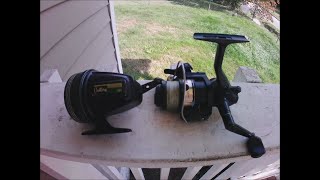 vintage Johnson century 225 & Daiwa Long cast-x AG705XB fishing reels