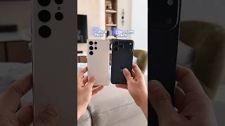 Samsung s26 ultra vs Iphone 17 pro max with camera test of 25 percent zoom #viral#trending