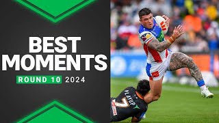 NRL Best Moments Highlights. Round 10,2024.