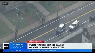 Two 11-year-olds injured after being struck by vehicle in Brockton