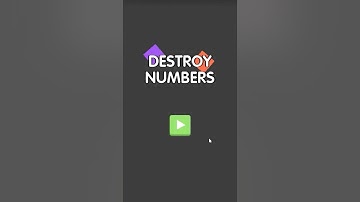 Destroy Numbers (Full Game)