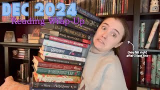 December 2024 Reading Wrap-Up || This was a mid month to end a mid year @kimberlyreads