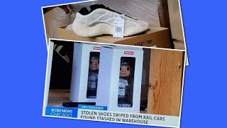 Chicago area police discover warehouse with nearly $5 million in stolen shoes!!!
