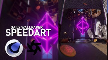 ETH RENDER I Everyday/Daily render I Cinema4D and Octane render Speedart I Damongraphics