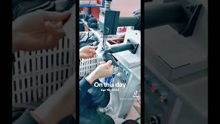 Shoe upper hammering machine shoe machine