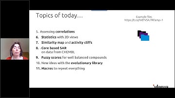 DataWarrior workshop by Isabelle Giraud