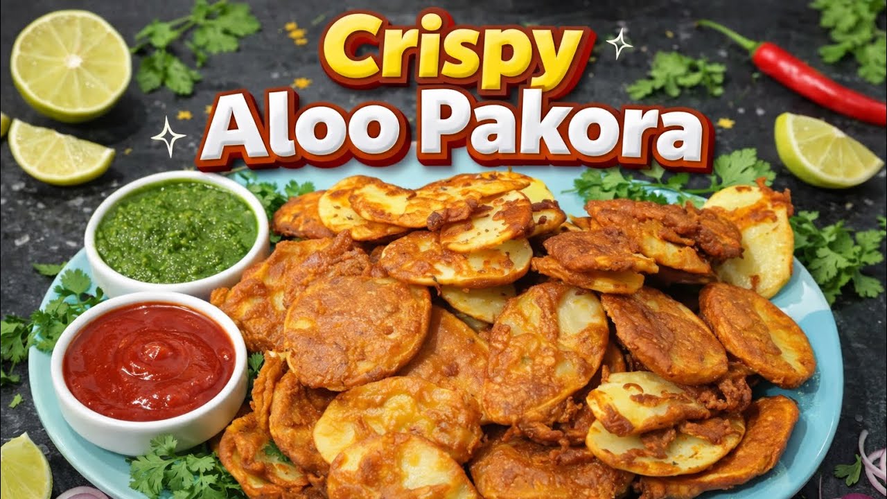 Iftar Special | Family Favourite Aloo Pakoray | Golden Crispy Outside & Soft yummy 🤤inside 🔥🔥