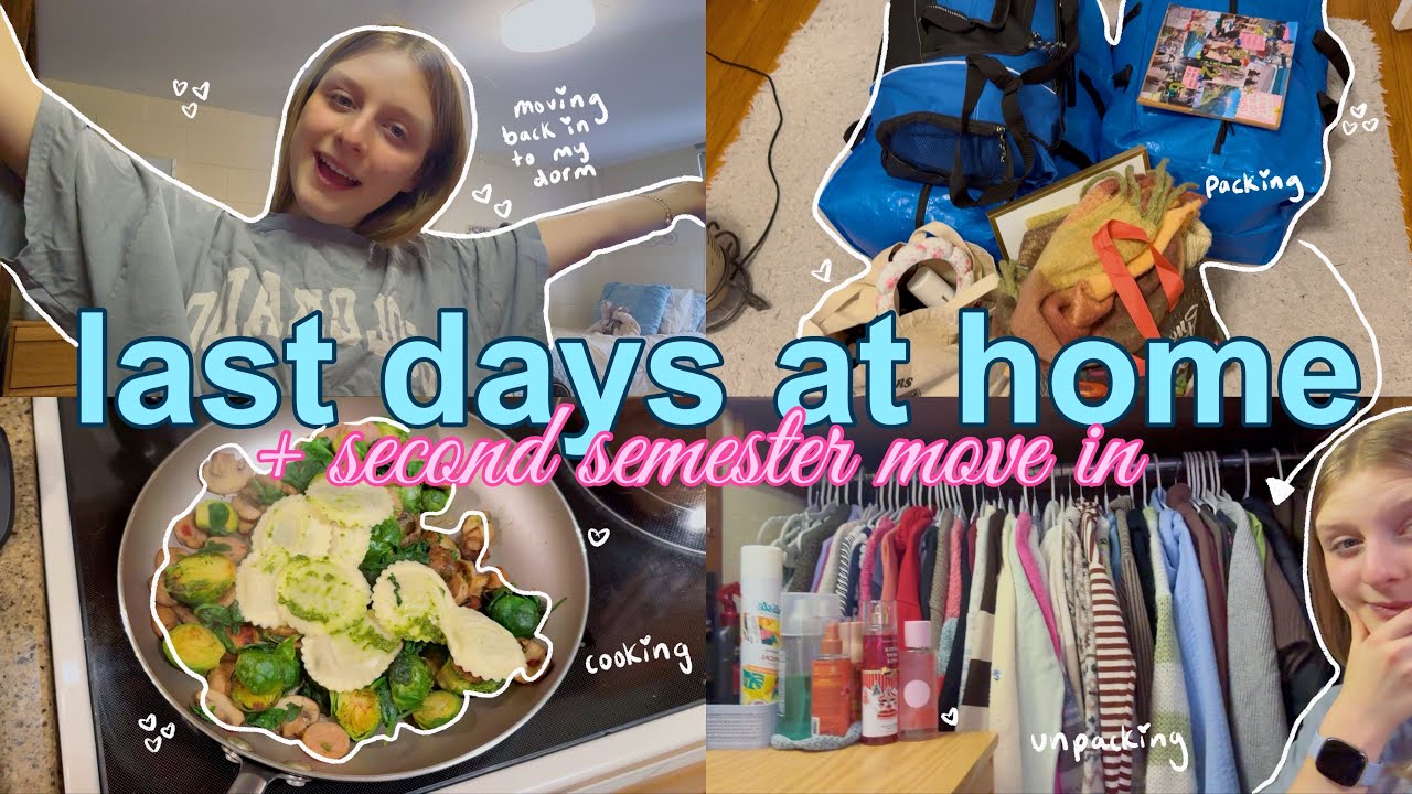 Видеоблог: мои последние выходные дома + возвращение в общежитие 😊🚛💞