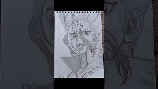 #senku #drawing subscribe for more #anime #painting #youtubeshorts #trending #drstone