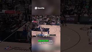 De'Aaron Fox Crossover & Bridges' Clutch 3 Pointer!