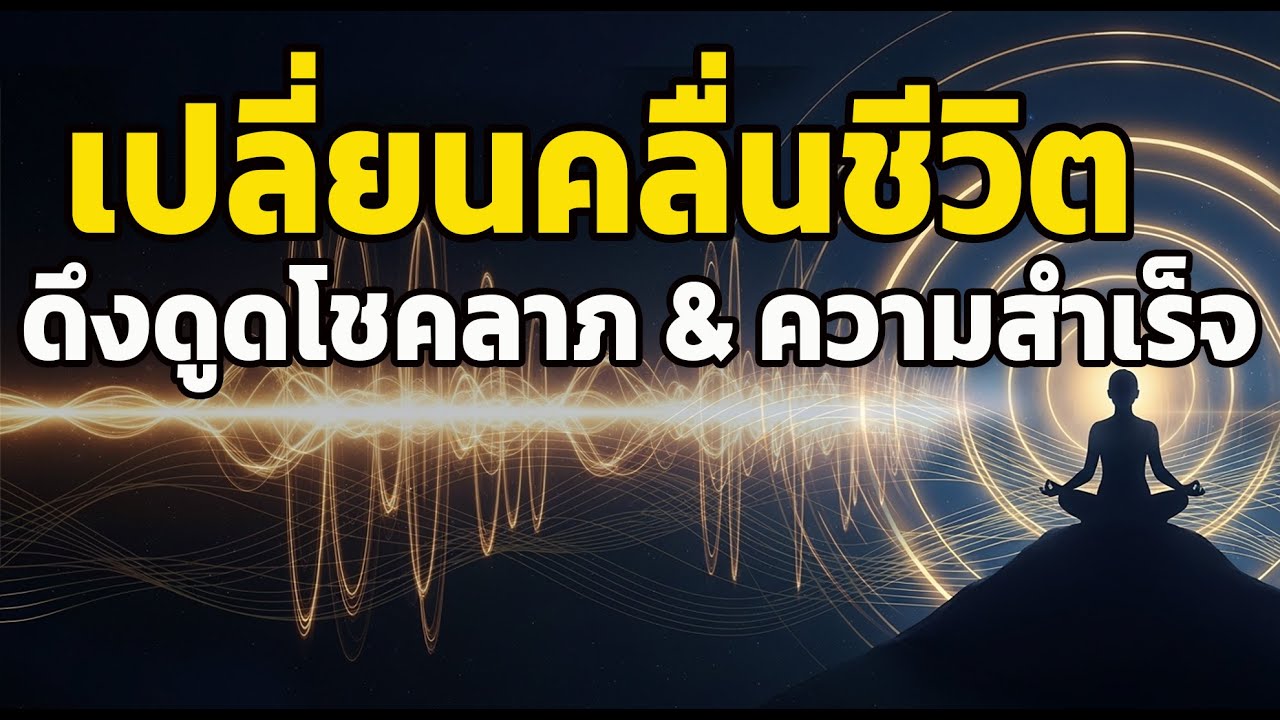 กฎแห่งแรงสั่นสะเทือน: ความลับจักรวาลที่เปลี่ยนคุณเป็นแม่เหล็กดึงดูดปาฏิหาริย์ (Law of Vibration)