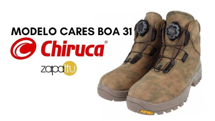 Botas Chiruca con cierre Boa para mayo ajuste y comodidad