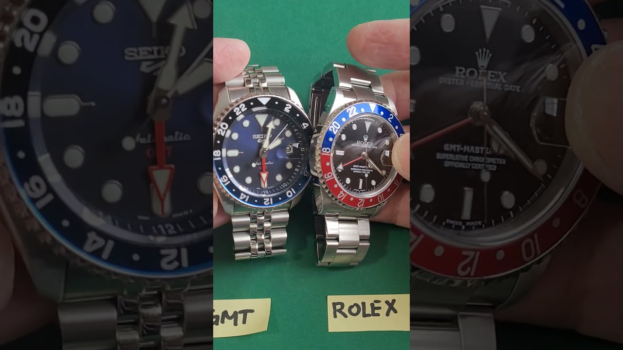 $500 Seiko vs $12k Rolex