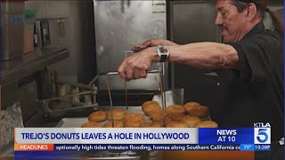 Trejo's donuts leaves a hole in Hollywood