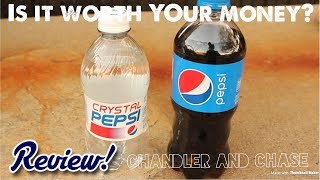 IS CRYSTAL PEPSI GOOD? CRYSTAL PEPSI TASTE TEST!!!