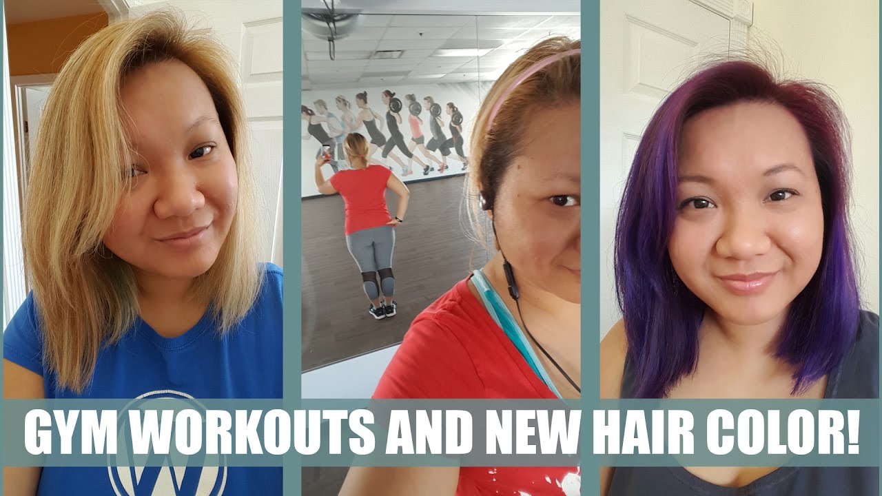 Weight Loss Journey ep. 7 WEIGHIN, GYM, NEW HAIR COLOR YouTube