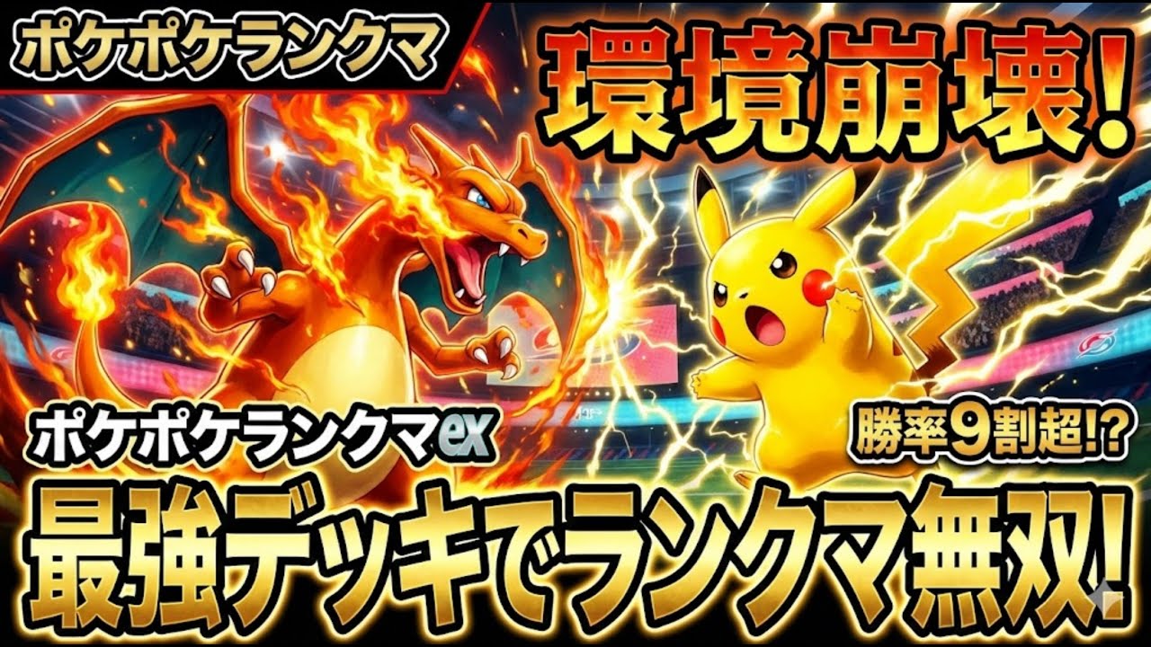 ポケポケ ランクマ サムネは釣りですｗ【初見さん大歓迎】