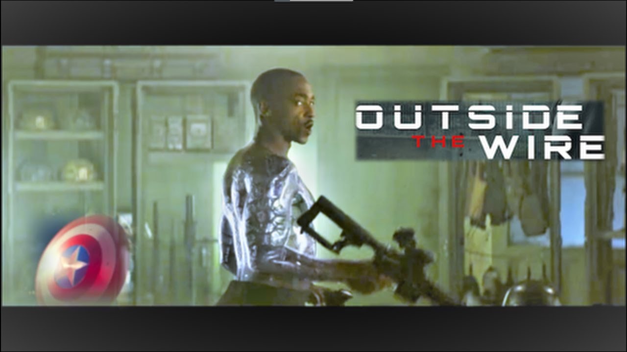 Marvel Reference in Netflix Outside the Wire Anthony Mackie 