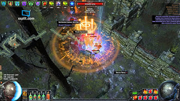 Path of Exile - Standard League  - Speed Map Run - Graveyard