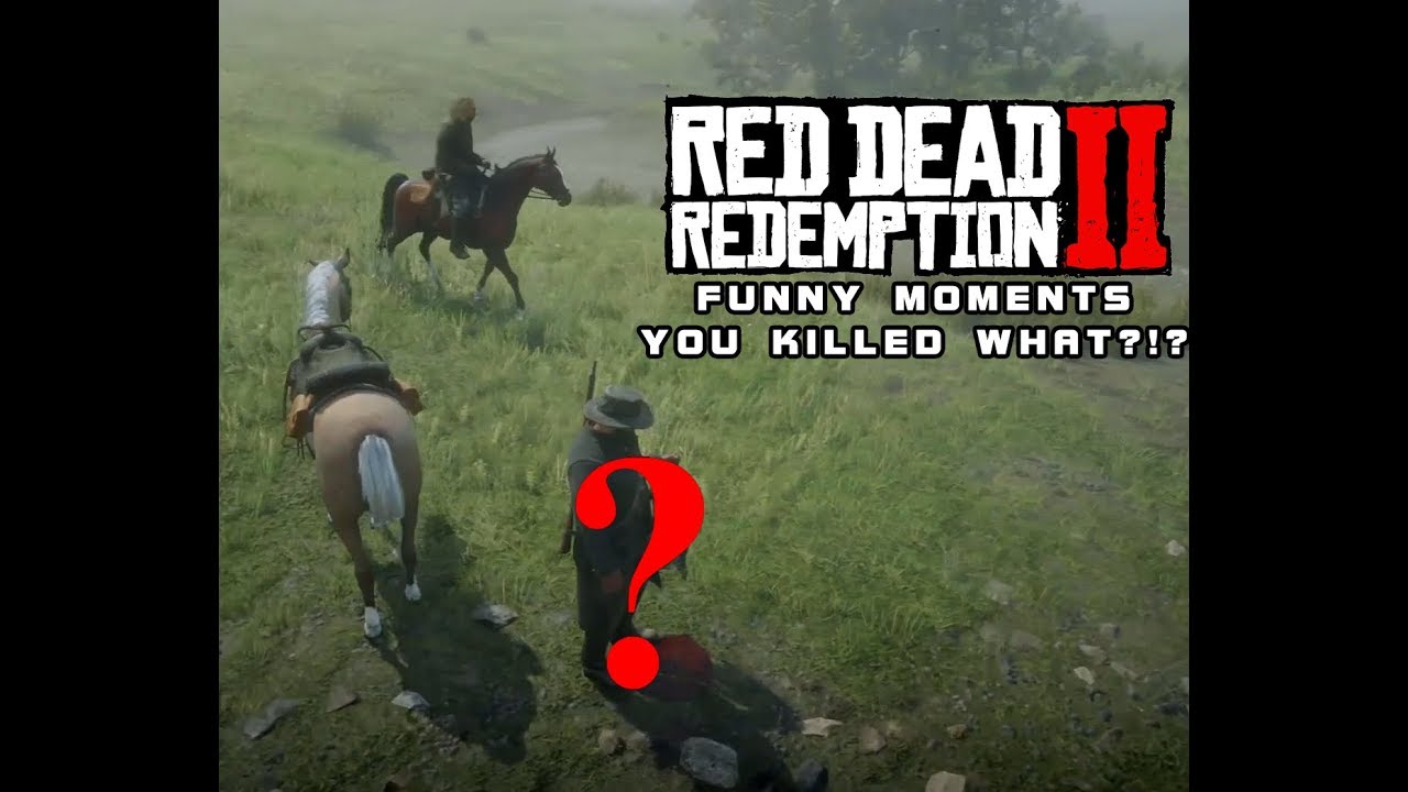 RDR2 Online Funny Moments II You Killed WHAT?!? YouTube
